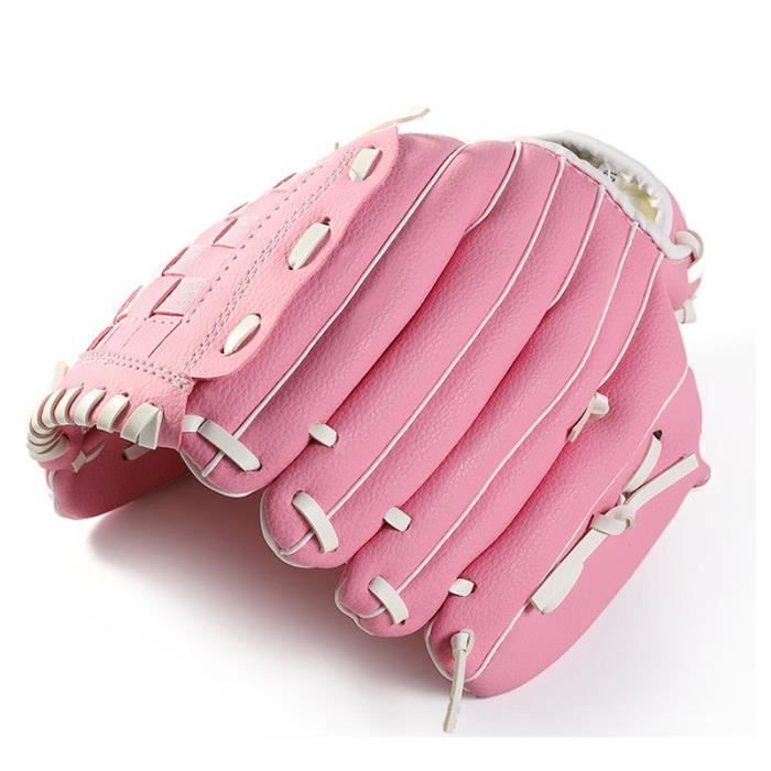 Gant De Baseball PVC Haute Qualité – Enfants/Adultes – Tailles 9.5, 10.5, 11.5, 12.5 Pouces – Doublure épaisse, Poche Profonde – Main Droite Ou Gauche