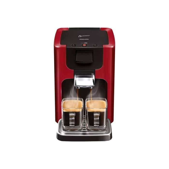 Philips Senseo Quadrante HD7865 Machine caf rouge intense