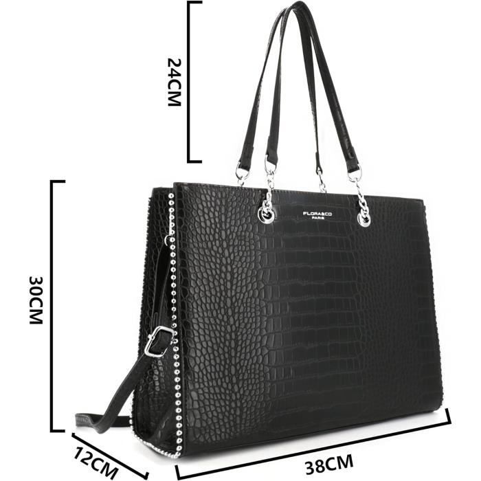 Sac A Main Femme Cha nes Crocodile Sac Cabas Fourre Tout A4