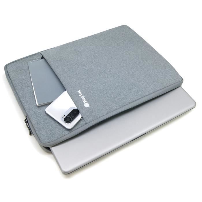 Housse de Protection Ordinateur 16 Pouces Pochette PC Portable 15.6 Pouces  Ultrabook Sacoche Laptop avec Intérieur en Velours Doux e - Cdiscount  Informatique