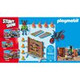 PLAYMOBIL - 70553 - Stuntshow Pilote de moto et mur de feu pour enfant - Gamme Playmobil - Multicolore-2