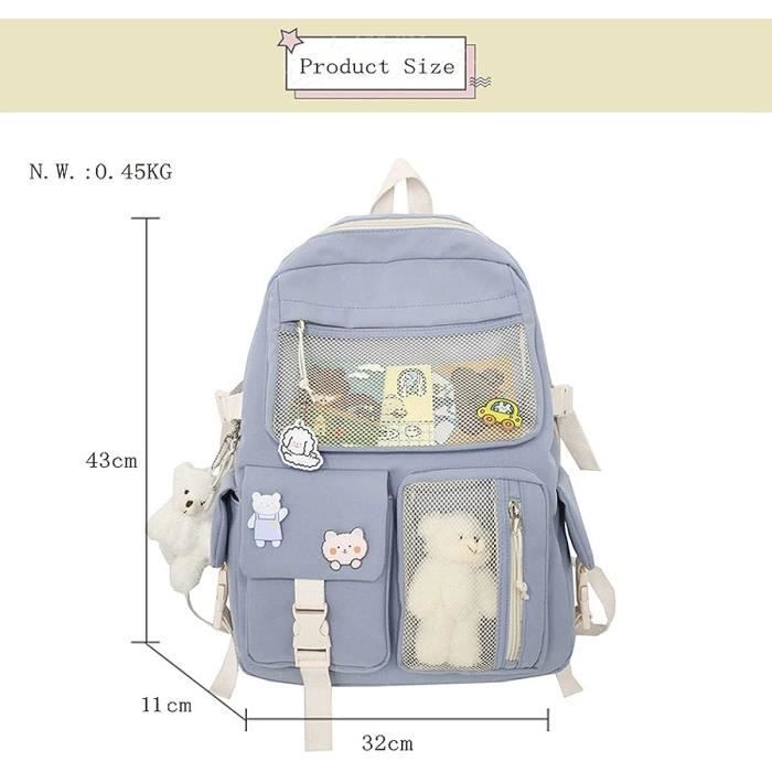 Backpack Sac BandouliÃ¨re Ecole Fille Tour Packages Sac Ã Main - Main Image