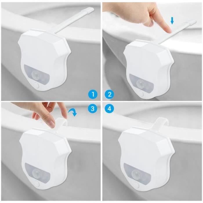 Abattant hot sale wc lumineux