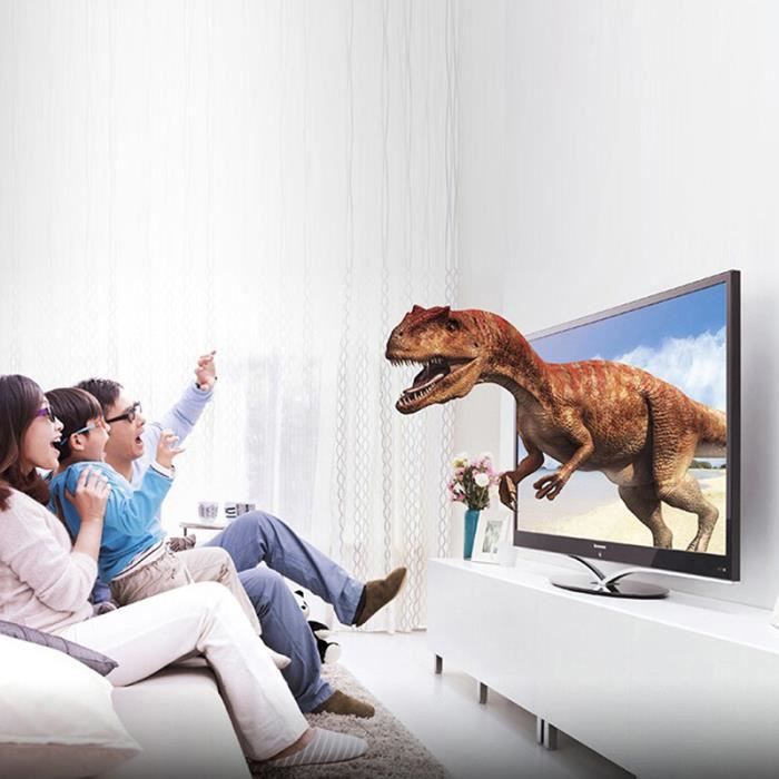 Tv 3d avec best sale lunettes