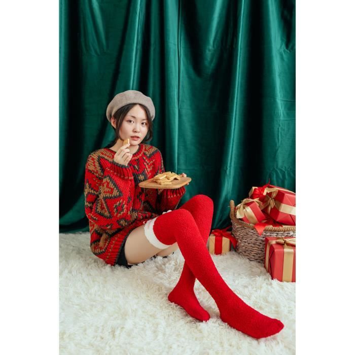 Chaussettes hautes noel deals