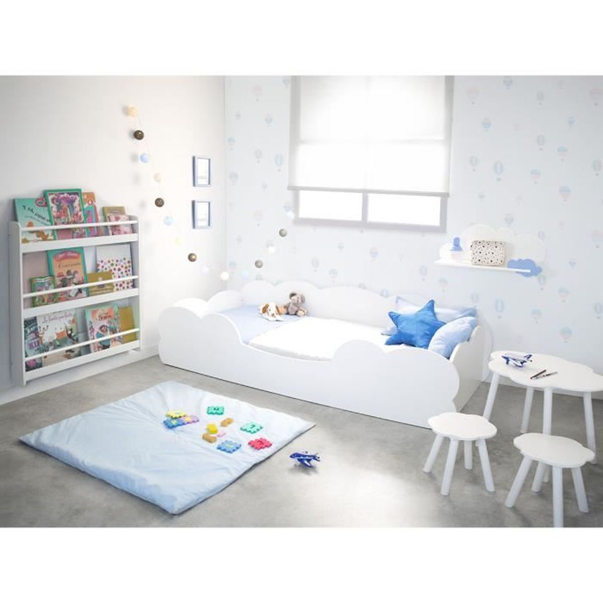 Meubles Tetes De Lit Bainba Tete De Lit Enfant Nuage 90 Cm Chambre D Enfant