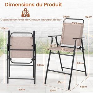 Tabouret Pliable Cluster - Repose-pieds - Vert - Transport Facile - 80kg Charge