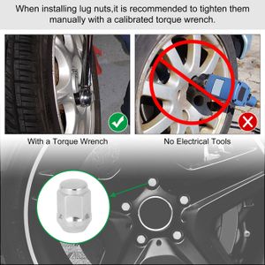 Boulon M12 Lot De 16 Boulons De Roue M12 X 1,5 - Cône SW17 - Longueur Au Choix : 24, 26, 28, 35, 40, 45, 50, 55, 60 Mm V60 Jantes