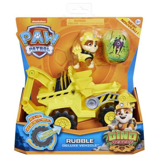 PAW Patrol Dino Rescue Rocky Dino Pup avec trois impressionnants chiffres cet ensemble apporter