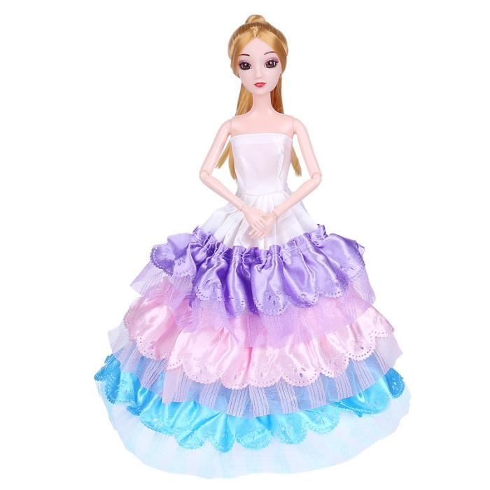 4 Robes Colorées Pour Poupée 11,5" - Idéal Pour Jeux Créatifs Et Cadeaux Fille