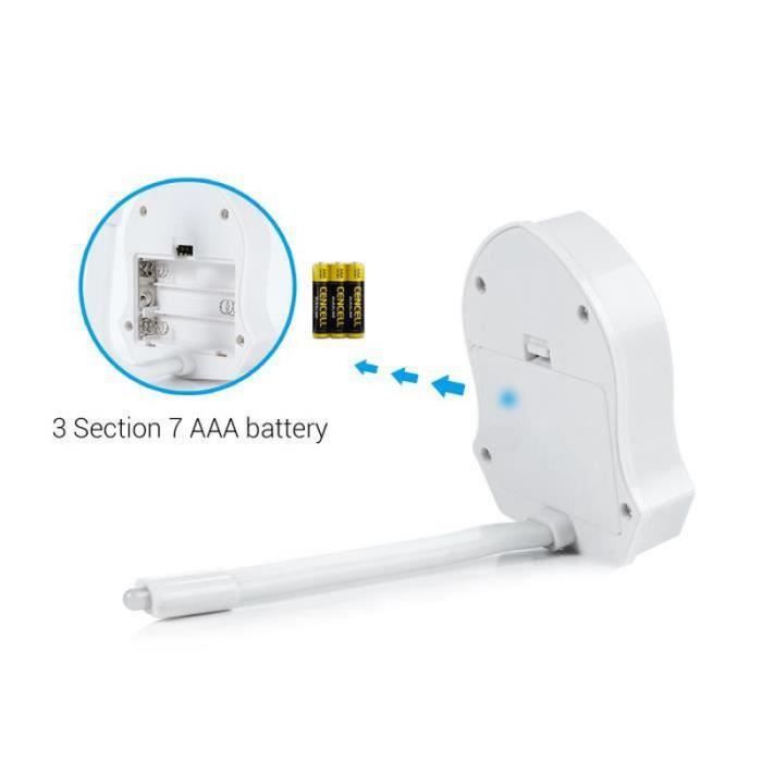 Abattant wc led lumineux sales