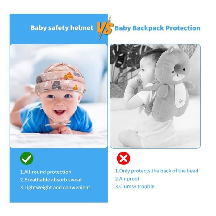 Chapeau De Sécurité Pour Tout-petit Casque Protecteur De Tête De