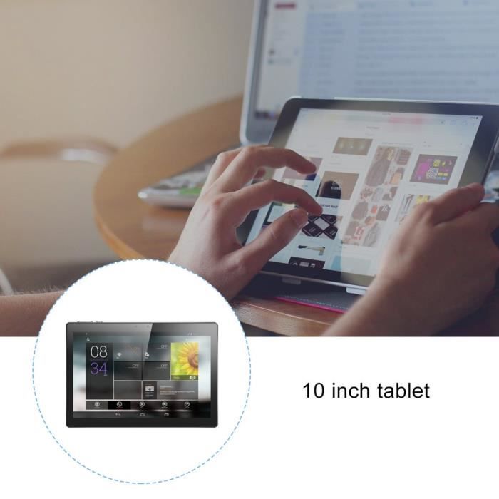 10” Quad-core Tablette PC - 2+32G - 4g Netcom3
