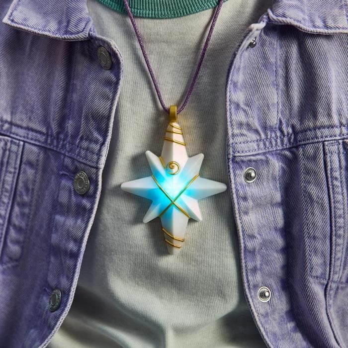 Coffret Sophia – Collier Lumineux Et Bague Pailletée Unicorn Academy, Accessoire Déguisement Enfant 4 Ans+