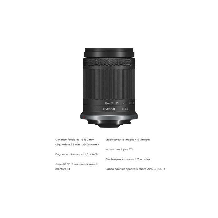 Canon EOS R7 + Obiettivo RF-S 18-150mm + Adattatore EF-EOS R - Kit Fotocamera Mirrorless APS-C - Foto 11