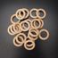 Booly 1170 Pi/èces Anneaux Jump Rings et 40 Pi/èces Fermoirs /à Homard Anneaux de Saut Ouverts Fermoirs Bracelets pour Bricolage Fabrication de Bijou 4 mm 5 mm 6 mm 7 mm 8 mm 9 mm