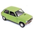 Miniature - NOREV - Renault 5 1972 Vert - 1:18 - Garçon 3 ans et plus-0
