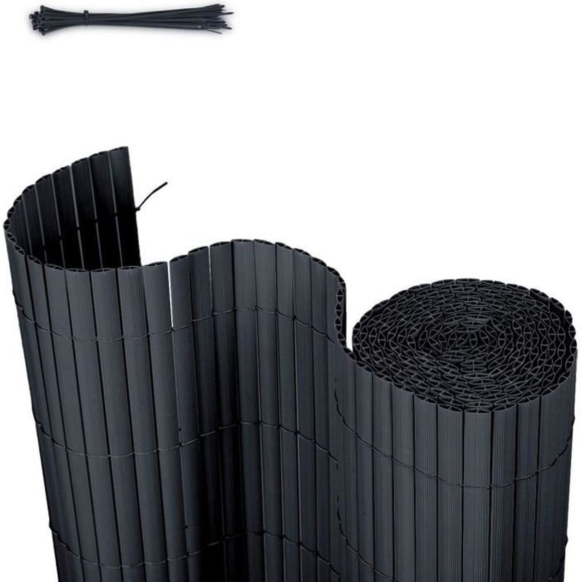 Pvc Brise Vue Pour Jardin Balcon Et Terrasse Resistant Intimite Avec Surface Texturee 80 X 300 Cm Achat Vente Cloture Grillage Pvc Brise Vue Pour Jardin Cdiscount