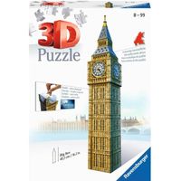 Puzzle 3D - RAVENSBURGER - Big Ben - 216 pièces - Mixte - A partir de 12 ans
