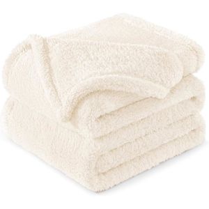 Plaid Polaire Épais 150x200 Cm – Couverture Microfibre Douce Et Chaude Pour Canapé Ou Lit, Facile à Laver