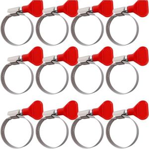 10 Colliers De Soufflet Cardan Acier Inox Réglables - Universels Pour Voiture Transmission