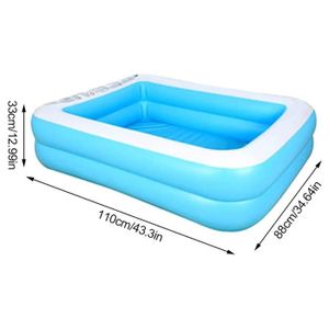 Piscine Gonflable 120 Cm – Bassin Portable Pour Adulte, Enfant, Plage, Jardin, Lac – PVC Solide, Montage Rapide 5 Min