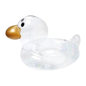 BOUÉE - BRASSARD Canard blanc - Anneau de natation gonflable pour enfants, flotteur de piscine, anneau de taille pour enfant,