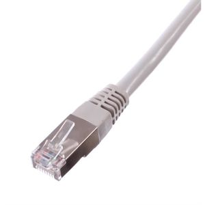 ruban stratifi/é C/âble R/éseau RJ45 1 piece 0,5m bandes frontali/&eg c/âble de Patch C/âble plat CAT5 Ethernet parquet LAN C/âble 10//100//1000 Mo//s mince id/éal pour les planchers ribbon blanc
