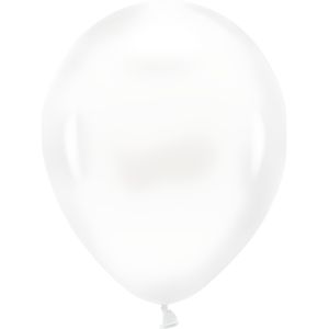 BALLON DÉCORATIF  Lot de 100 ballons en latex pastel blanc 26 cm - p