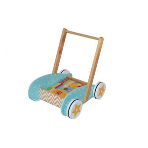 Chariot De Marche En Bois Jeux En Bois Bebe Et Enfant Cdiscount
