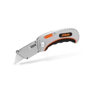 Cutter Couteau Pliant en Métal - CHANGM - avec 7 Lames de Rechange -  Poignée en Aluminium - Cdiscount Bricolage
