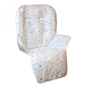 CHAISE HAUTE  Housse d'assise pour chaise haute bébé enfant gamme Ptit - Ptit Stars Multicolore - Monsieur Bébé