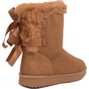 bottine cuir fourrée femme