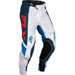 VETEMENT BAS Pantalon moto cross Fly Racing Lite - rouge/blanc/navy - XL