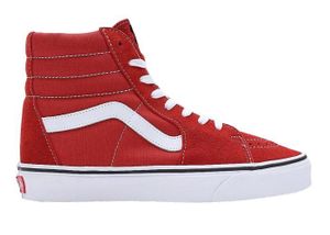 Vans damier rouge on sale