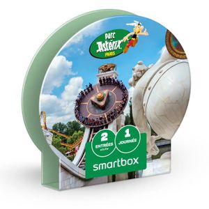 COFFRET THÉMATIQUE SMARTBOX - Parc Astérix 2 billets - Coffret Cadeau