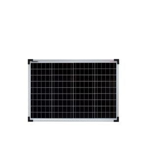 KIT PHOTOVOLTAIQUE Enjoy solar Mono 50 W 12V Panneau solaire monocristallin Panneau solaire photovoltaïque idéal pour camping-car, abri de jardin, 67
