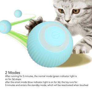 LOOK-Zerone Jouet rebondissant pour animal de compagnie Animal de compagnie  balle rebondissante USB Rechargeable interactif lavable - Cdiscount