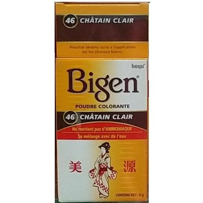 Teinture Cheveux Bigen Châtain Moyen 47 - Lot De 2 Boîtes Neuves, Coloration Permanente