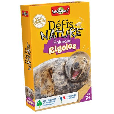 Bioviva Album De Classement Léopard Défis Nature – 104 Cartes, 32 Pages, Planisphères, Fabriqué En France, Dès 7 Ans