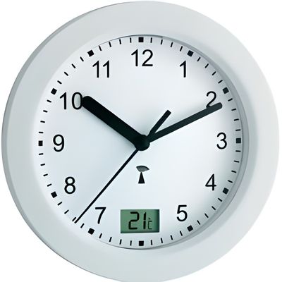 Horloge Pour Salle De Bain Tfa Achat Vente Horloge Pendule