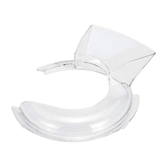 Accessoire KitchenAid Batteur Bouclier Anti-éclaboussures Pour Batteur KitchenAid 4.5 à 5 L - Transparent, Passe Au Lave-vaisselle
