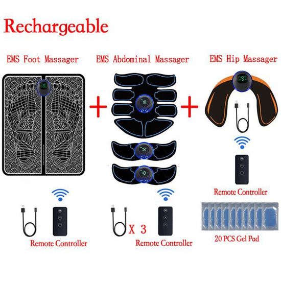 HENESE EMS Appareil de stimulation musculaire électrique