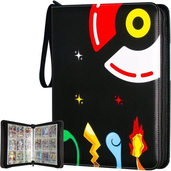 Classeur Pour Cartes à Collectionner - 900 Cartes, 50 Pages A4, Imperméable - Pour TCG, Sports, Jeux