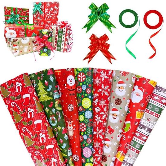 Boîte De Rangement Pour Papier Cadeau De Noël Et Rouleau De Papier Cadeau  (Rouge)[k3128] - Cdiscount Maison