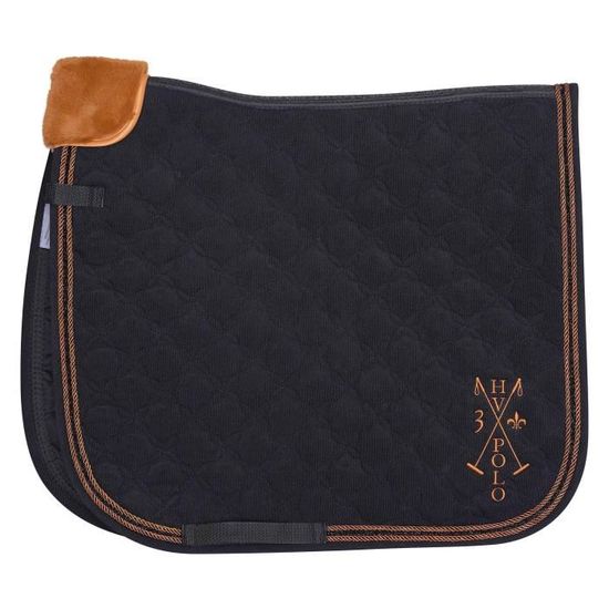 Tapis De Selle Dressage Complet Le Mieux XL Avec Oreilles - Spectrum Moka, Neuf étiqueté