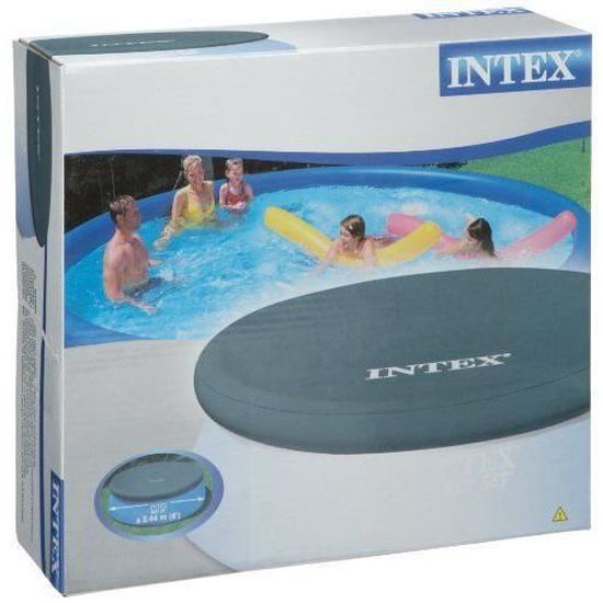 intex 58939 bache pour piscine autostable 2 44 m cdiscount jardin