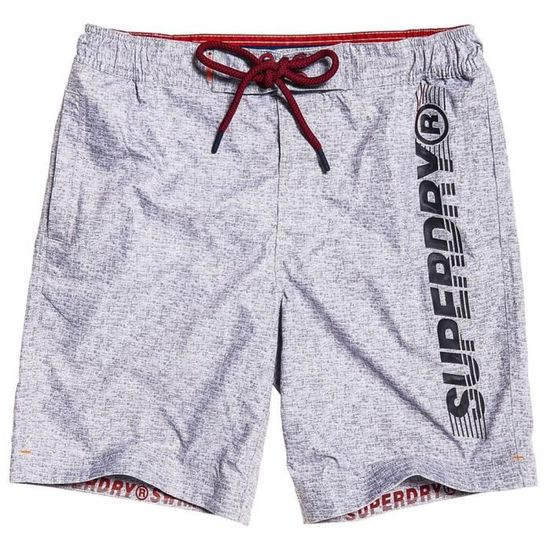 Classic Superdry Short De Bain Homme SUPERDRY Taille XL Couleur GRIS Gris Cdiscount Pret a Porter