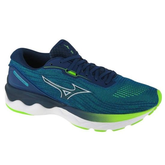 Baskets Running - MIZUNO - Wave Skyrise 3 - Homme - Bleu - Régulier