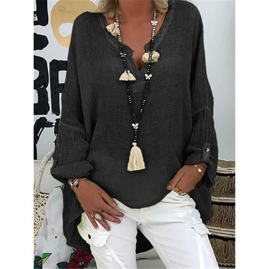 Chemisier à Manches Roulées Lily Morgan Pour Femme - Giant Tiger